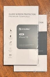 2 pezzi iPhone 7/8 protezione schermo