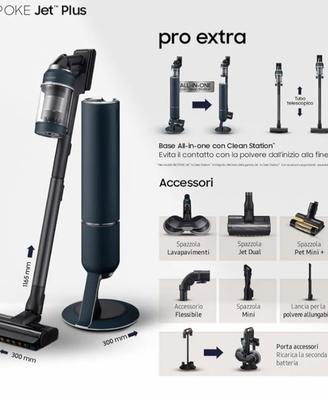 Aspirapolvere Samsung  con clean station 