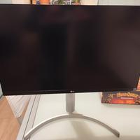 Monitor LG 4k 27 pollici modello 27UL650-W
