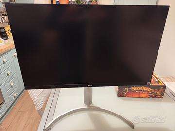 Monitor LG 4k 27 pollici modello 27UL650-W