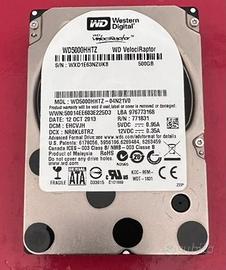 Western Digital WD5000HHTZ Velociraptor Hard Disk
