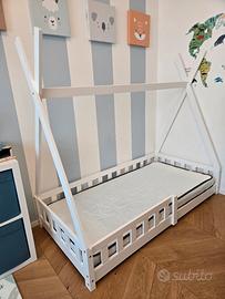 Letto tenda tepee per bambini
