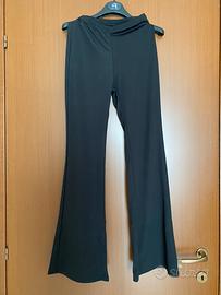 Leggins a zampa neri