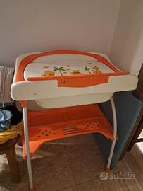 fasciatoio con vaschetta bagnetto