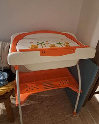 fasciatoio con vaschetta bagnetto