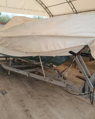 Open 450 pck Suzuki DF40 e Rimorchio - CVT Nautica