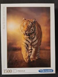 Clementoni - PUZZLE 1500 PEZZI - TIGER / TIGRE