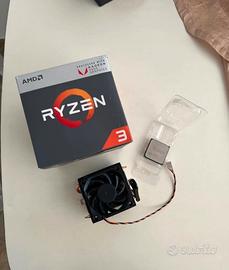 AMD RYZEN  3 2200G DISSIPATORE E SCATOLA INCLUSA