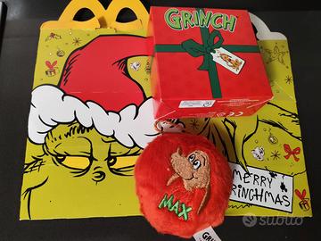 Grinch Palla Rossa Max Mc Donald's Natale 2025