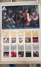Resident Evil - Set francobolli giapponesi rari