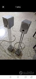 casse altoparlanti con supporti +2 casse