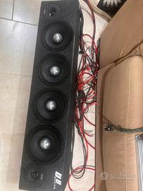 4 woofer vs audio 16cm 450w luno