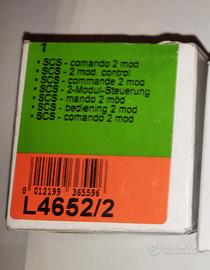 bticino 4652/2 comando 2 moduli