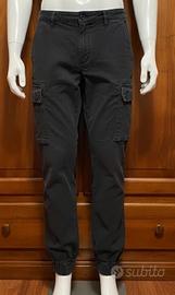 Pantaloni Cargo Neri Pier One