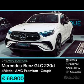 Mercedes-benz GLC 220 d 4Matic Coupé AMG Line Prem