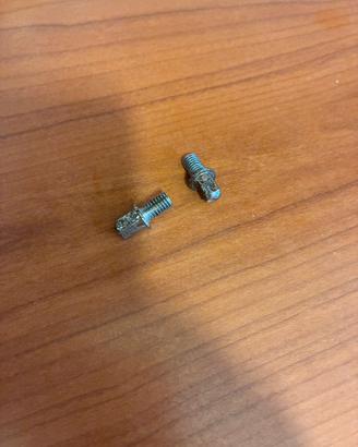 2 Viti Testa Quadrata M6 per Batteria Drums