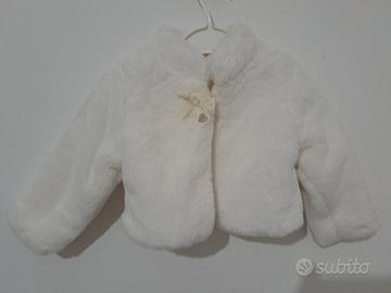 bolero in pelliccia per bambine