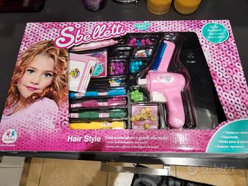 Sbelletti trecce e perline