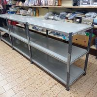 scaffale metallo con buona portata