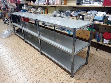 scaffale metallo con buona portata