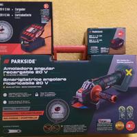 Smerigliatr.Angolar.Ricaric. 20V da 125mm PARKSIDE