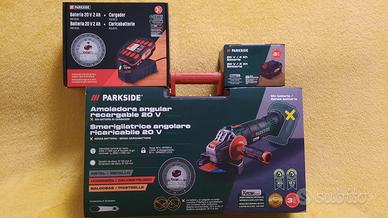 Smerigliatr.Angolar.Ricaric. 20V da 125mm PARKSIDE