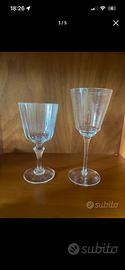 Bicchieri in puro cristallo,kosta boda