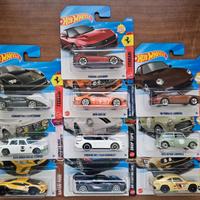 10 Hot Wheels nuove (modelli top)