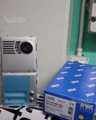 Urmet pulsantiera videocitofonica 2go art 1082/72