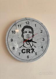 Orologio Cristiano Ronaldo in marmo di Carrara