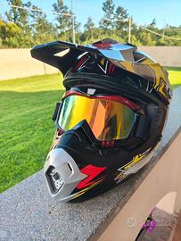 Casco moto cross