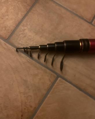 🎣 CANNA DA PESCA TELESCOPICA MICAS ROZZAN – €20
