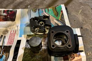 Kit gruppo + albero motore kymco Agility 2t r16