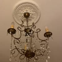 Lampadario stile Swarovski