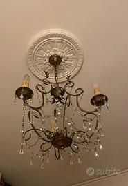 Lampadario stile Swarovski
