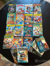 Set di fumetti paperino e topolino