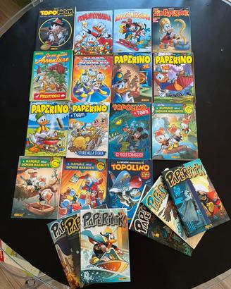 Set di fumetti paperino e topolino