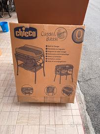Fasciatoio con Bagnetto Chicco Cuddle & Bubble