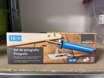 Pirografo e seghetto per modellismo