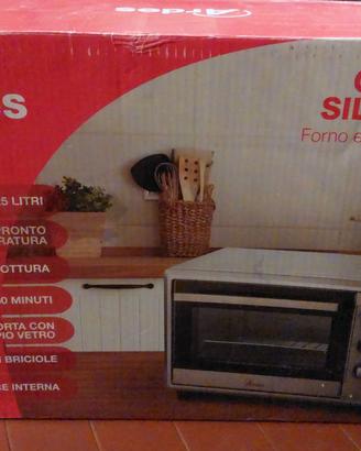 FORNO ELETTRICO VENTILATO 25L , Nuovo