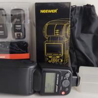 Flash Neewer 750II nikon+Neewer FC-16+Diffusore