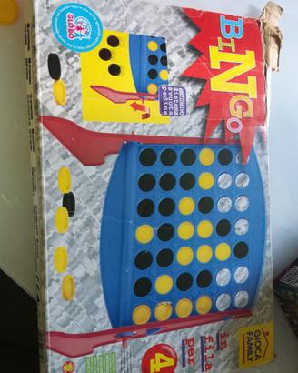 Forza 4 bingo gioco da tavolo anni '90