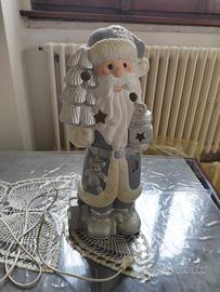 Babbo Natale luminoso 45-50 cm
