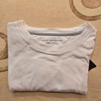 Maglietta Tommy Hilfiger bianca Uomo, usata TG M