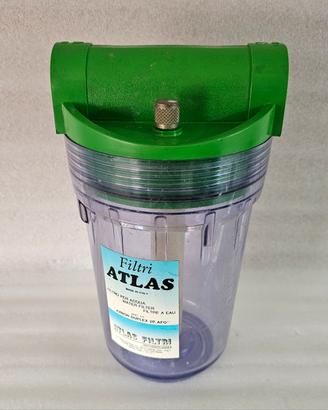 Filtro acqua 7" Atlas Junior Duplex 2P AFO 3/4"