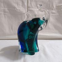Scultura elefante in vetro di Murano