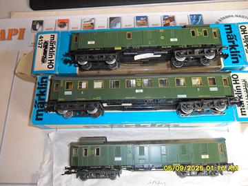 MARKLIN vagoni passeggeri