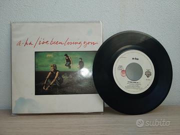 LP 45 giri Vinile 1986 A-HA I've been losing you T