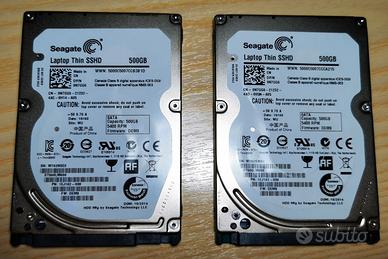 Hard disk hd 2,5 500gb SEAGATE SSDD ibrido ultra s