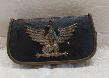 Vecchissima giberna militare Cavalleria 